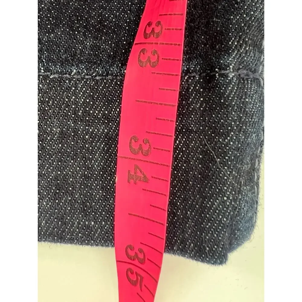 7 for all‎ mankind dojo dark wash long inseam jeans sz 31